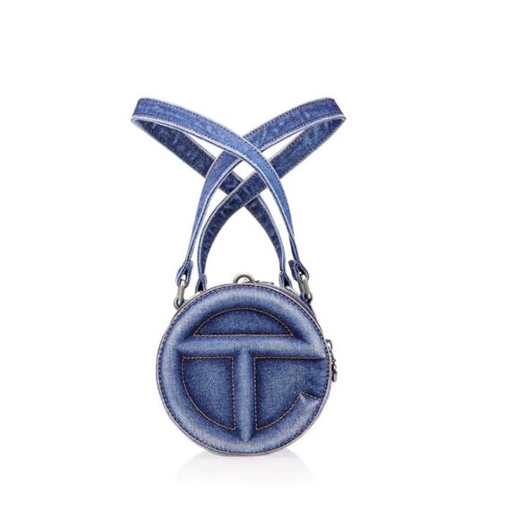 Telfar Medium Denim Duffle - Picture 1 of 10